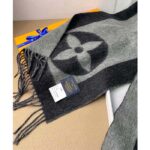 Louis Vuitton Unisex LV Cardiff Scarf Two-Tone Monogram Flower – Bild 7