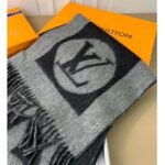 Louis Vuitton Unisex LV Cardiff Scarf Two-Tone Monogram Flower – Bild 5