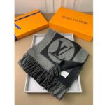 Louis Vuitton Unisex LV Cardiff Scarf Two-Tone Monogram Flower – Bild 6