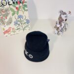 Louis Vuitton Unisex LV Headline Beanie Black Wool Monogram Flowers - Imagen 5