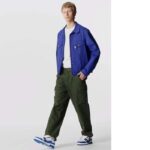 Louis Vuitton Unisex LV Trainer Sneaker Blue Mini Monogram Embossed Calf Leather - immagine 13