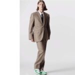 Louis Vuitton Unisex LV Trainer Sneaker Green Mini Monogram Embossed Calf Leather - Imagen 12