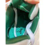 Louis Vuitton Unisex LV Trainer Sneaker Green Mix Sustainable Materials Monogram Flowers - Image 8