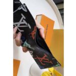 Louis Vuitton Unisex Multiple Wallet LV Graffiti Orange Coated Canvas - Image 7