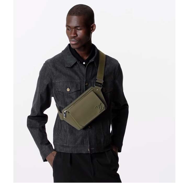 Louis Vuitton® Takeoff Sling Khaki. Size in 2023  Louis vuitton men, Louis  vuitton, Louis vuitton sling bag