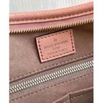 Louis Vuitton Women LV CarryAll PM Handbag Pink Embossed Supple Grained Cowhide – Image 10