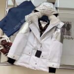 Louis Vuitton Men LV Electric Accent Ski Jacket Optical White Regular Fit – Bild 3