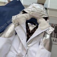 Louis Vuitton Women LV Electric Accent Ski Jacket Optical White Regular Fit (1)