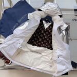 Louis Vuitton Men LV Electric Accent Ski Jacket Optical White Regular Fit – Bild 5