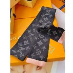 Louis Vuitton Women LV Mahina Flight Mode Classic Bandeau Black Silk Inkjet Monogram – Bild 3