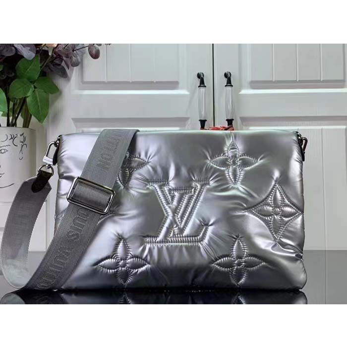 Louis Vuitton Women LV Maxi Multi-Pochette Accessoires Silver Pale Pink Recycled Nylon Econyl (2)