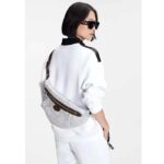 Louis Vuitton Unisex LV Pillow Maxi Bumbag Silver Recycled Metallic Nylon - Image 12