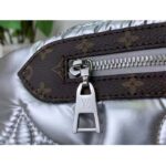 Louis Vuitton Unisex LV Pillow Maxi Bumbag Silver Recycled Metallic Nylon - Image 9