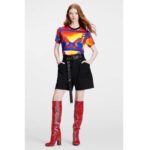 Louis Vuitton Women LV Salk Institute Print T-Shirt Cotton Multicolor Regular Fit - Bild 11