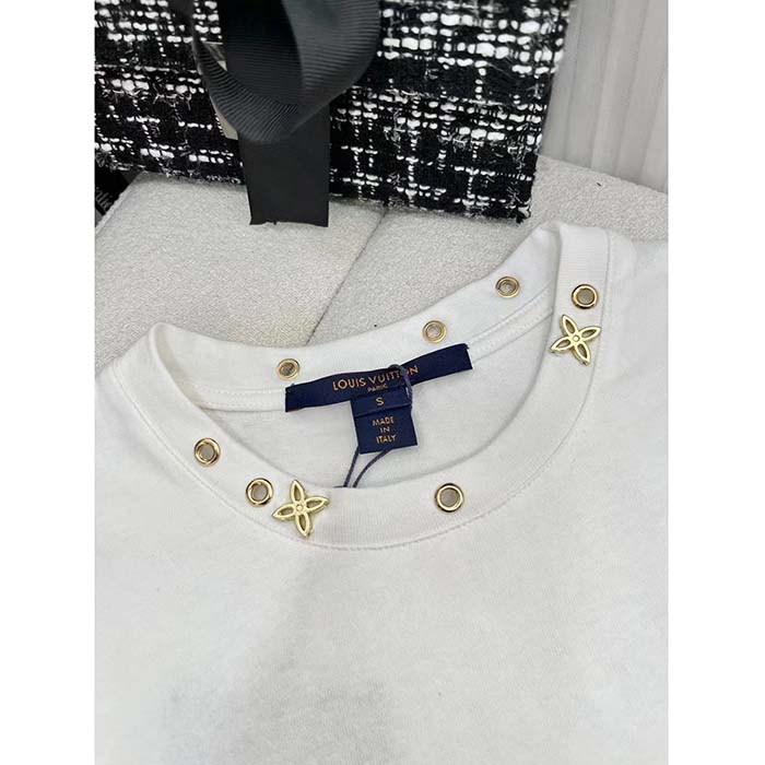 Shirt Louis Vuitton White size L International in Cotton - 37184320
