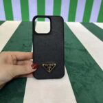 Prada Wome Saffiano Cover for IPhone-Black - Bild 2