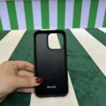 Prada Wome Saffiano Cover for IPhone-Black - Bild 3