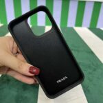 Prada Wome Saffiano Cover for IPhone 12 Mini-Pink - immagine 9