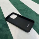 Prada Wome Saffiano Cover for IPhone-White - Image 7