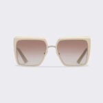Prada Damen Cinéma Sonnenbrille aus der ikonischen Prada Cinéma Kollektion in edlem Pink