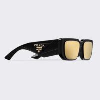 Prada Women Symbole Sunglasses with Traditional Prada Triangle Logo-Black (1)