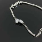 Saint Laurent YSL Women Opyum Charm Bracelet in Metal and Rhinestone - immagine 7