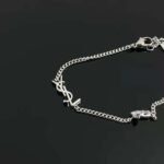 Saint Laurent YSL Women Opyum Charm Bracelet in Metal and Rhinestone - immagine 3
