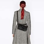 Dior Unisex CD Small Diorcamp Bag Black Macrocannage Calfskin - Bild 17