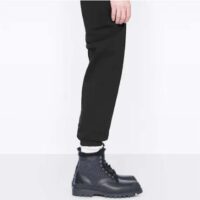 Dior Unisex Dior Explorer Ankle Boot Black Smooth Calfskin Oblique Jacquard (8)