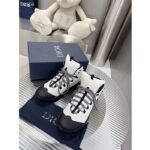 Dior Unisex Shoes CD Diorizon Hiking Boot Gray Technical Mesh Black Rubber - Imagen 4