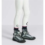 Dior Unisex Shoes CD Diorizon Hiking Boot Green Gray Technical Mesh Black Rubber - immagine 11