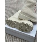 Dior Women CD Dior DiorAlps Ankle Hike Boot White Calfskin Shearling – Bild 5