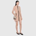 Gucci GG Women Ophidia GG Mini Bag Beige Ebony GG Supreme Canvas - Image 11