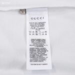 Gucci Women GG Adidas x Gucci Cotton Jersey Ivory Trefoil Print Crewneck Short Sleeves – Bild 11
