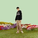 Gucci Men GG Cotton Jersey Sweatshirt Black Felted Long Sleeves Kangaroo Front Pocket - Image 6