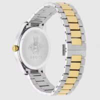 Gucci Unisex GG G-Timeless Watch 38mm Colored Snake Steel Yellow Gold PVD Bracelet (2)