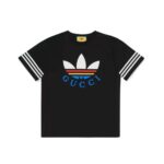 Gucci Women GG Adidas x Gucci Cotton T-Shirt Features the Gucci Trefoil Print - Image 2