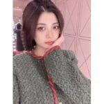 Gucci Women GG Cable Knit Wool Jacket Dark Green Cable Knit Wool Green Red Stripe - Image 10