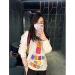 Gucci Women GG Cotton Jersey Sweatshirt Crewneck Rib Cotton Long Sleeves - Bild 16