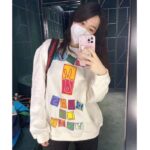 Gucci Women GG Cotton Jersey Sweatshirt Crewneck Rib Cotton Long Sleeves - Bild 15