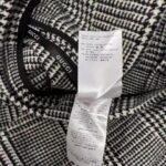 Gucci Men GG Prince Wales Check Pleated Skirt Black White Wool Button Closure – Bild 10