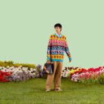 Gucci Men GG Wool Jacquard Zip Jacket Multicolor Geometric Motif Wool Bunny Label – Bild 10