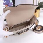 Gucci Women Horsebit 1955 GG Mini Bag Beige White GG Supreme Canvas – Bild 6