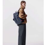 Louis Vuitton LV Unisex Christopher MM Backpack Blue Monogram Coated Canvas - immagine 13