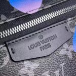 Louis Vuitton LV Unisex Discovery Backpack Sunrise Monogram Eclipse Coated Canvas Cowhide Leather - Image 9