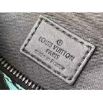 Louis Vuitton LV Unisex Discovery Bumbag Graffiti Green Monogram Coated Canvas Cowhide - Imagen 10