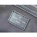 Louis Vuitton LV Unisex Keepall 50B Black Nylon Cowhide Leather Signature Embroidery – Image 10