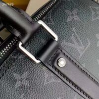 Louis Vuitton LV Unisex Keepall Bandoulière 25 Monogram Eclipse Reverse Coated Canvas (7)