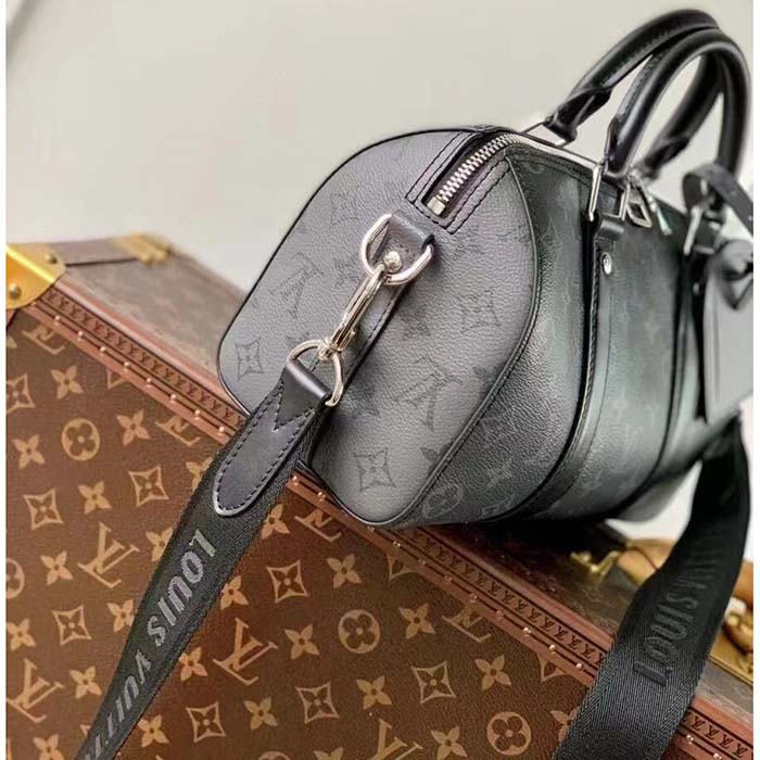 LOUIS VUITTON Reverse Monogram Eclipse Keepall Bandouliere 25 1298355