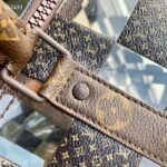 Louis Vuitton LV Unisex Keepall Bandoulière 50 Travel Bag Monogram Chess Coated Canvas PVC - Image 9
